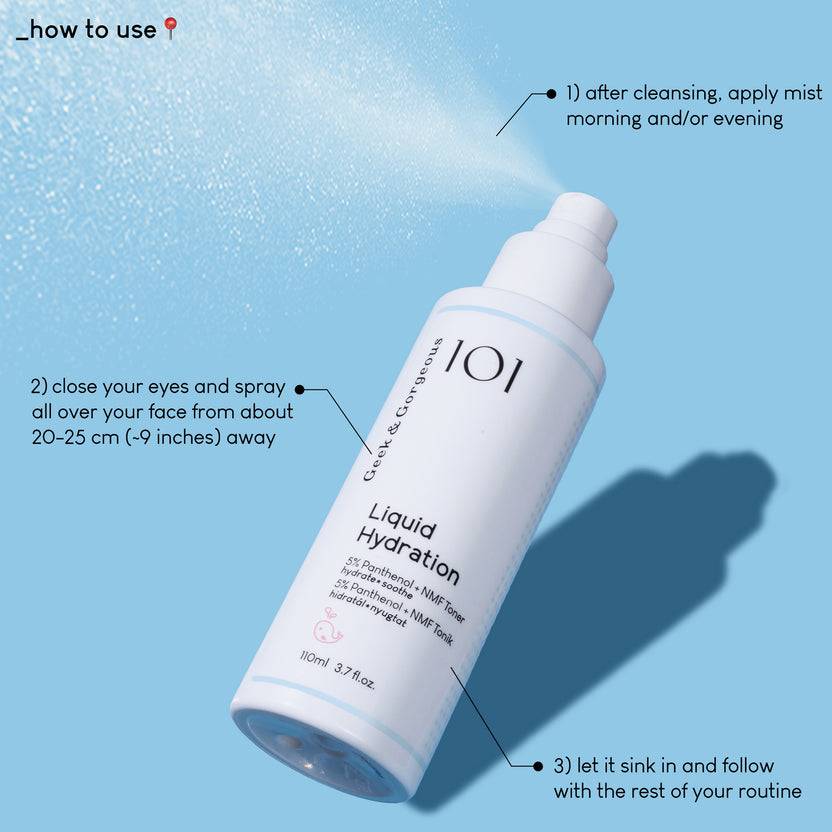 Geek & Gorgeous Liquid Hydration (110ml) Tägliche Deals
