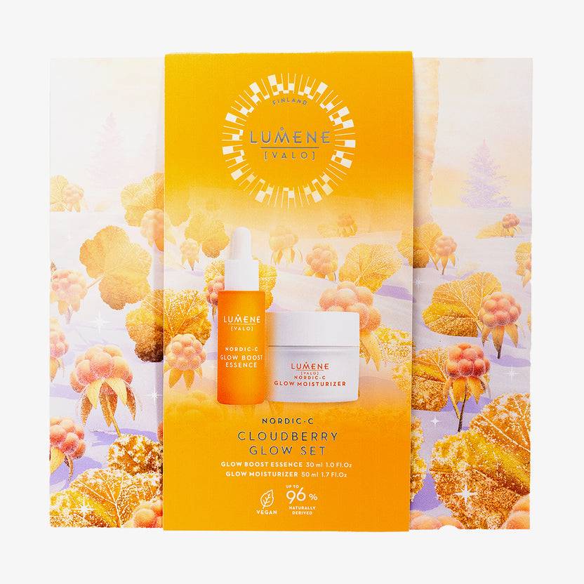 Lumene NORDIC-C [VALO] CLOUDBERRY GLOW SET 2024 (80ml) 50% Rabatt für begrenzte Zeit
