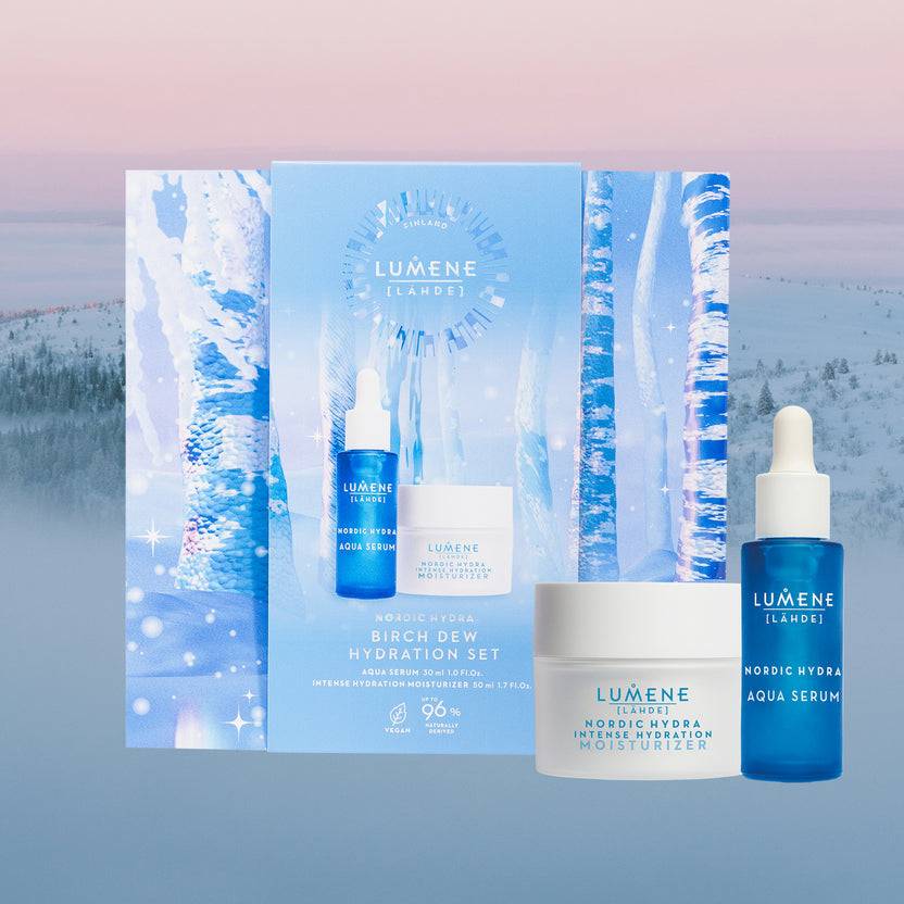 Lumene NORDIC HYDRA [LÄHDE] BIRCH DEW HYDRATION SET 2024 (80ml) Rabatte dieses Monats
