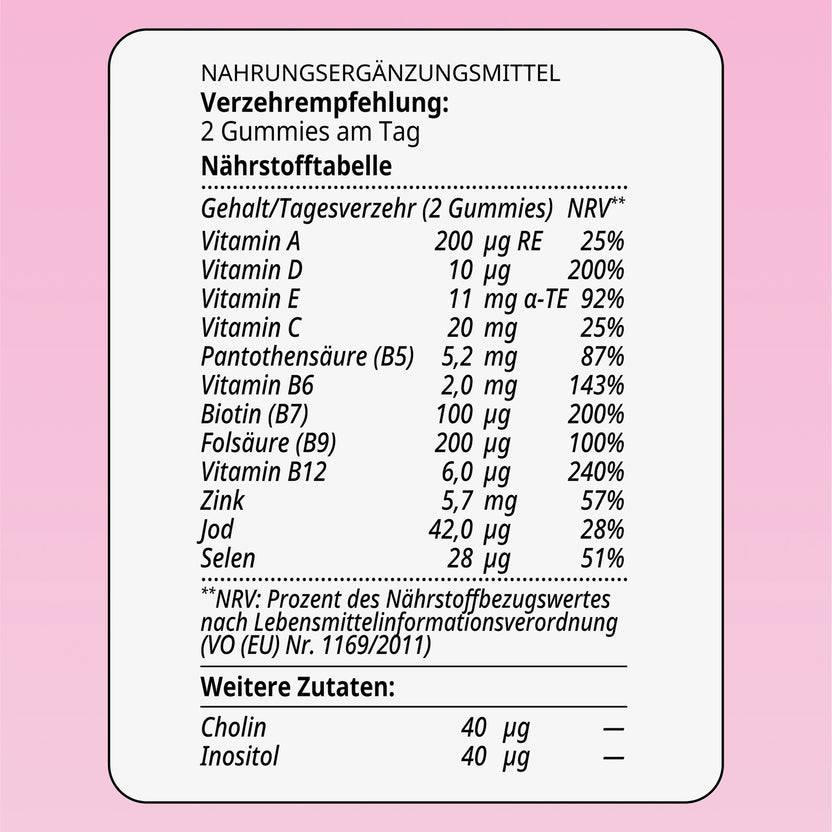 INAO by Essence Hair Yeah Gummies 3 Month Bundle (486g) Super Sparpreis