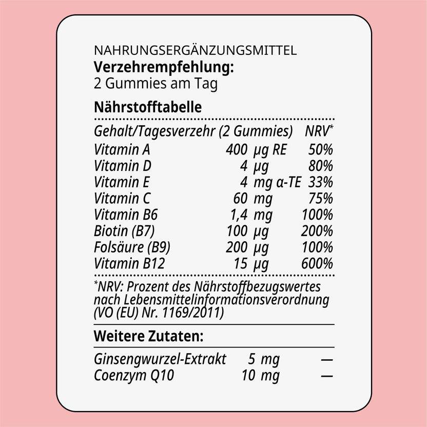 INAO by Essence Energy Kick Gummies 3 Month Bundle Neueste Stile