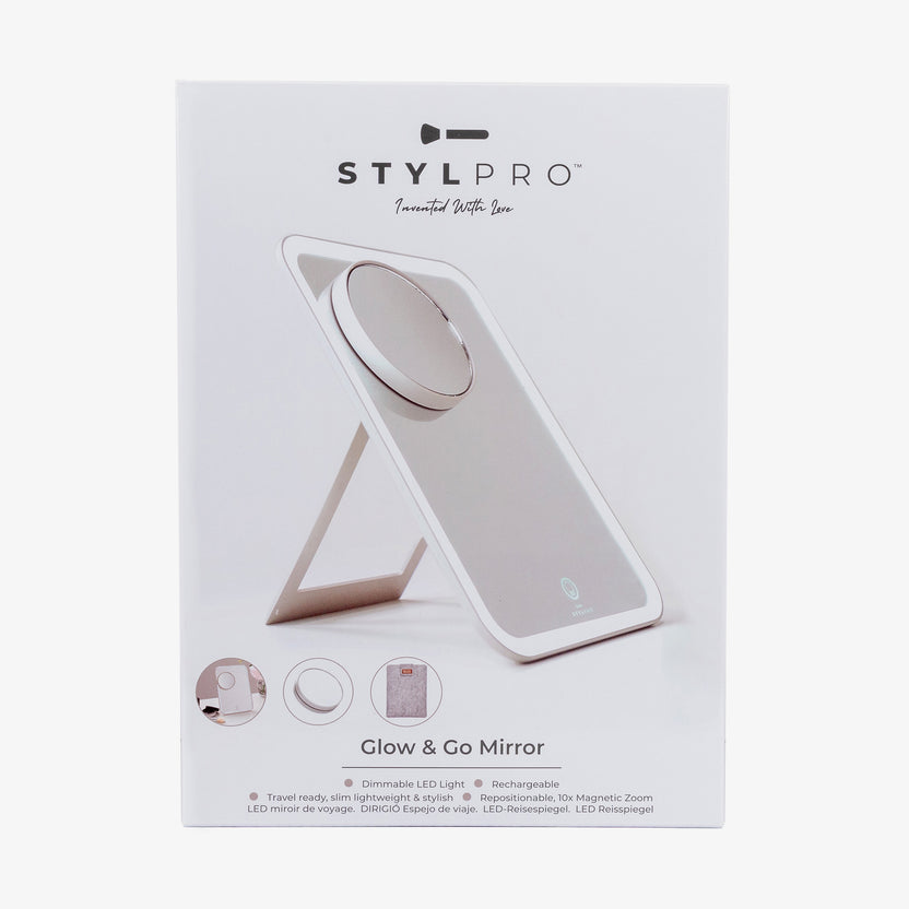 STYLPRO Glow & Go Travel Mirror Super Rabatt