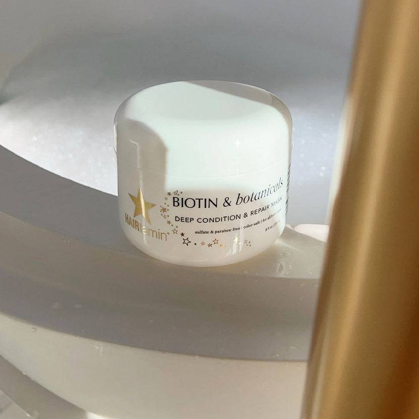 HAIRtamin Biotin & Botanicals Deep Condition & Repair Hair Mask (236ml) 2025