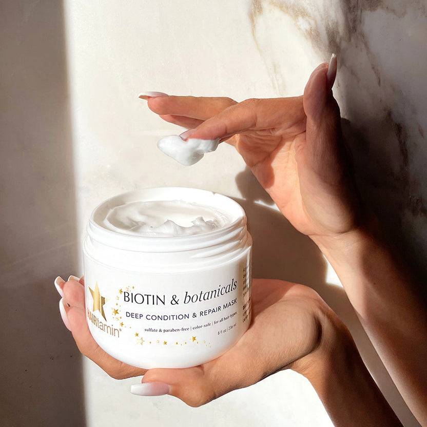 HAIRtamin Biotin & Botanicals Deep Condition & Repair Hair Mask (236ml) 2025