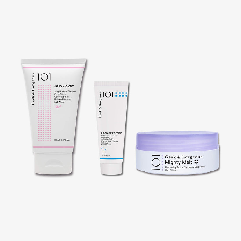 Geek & Gorgeous Happy Skin Basics (298ml) Fabrik Onlineshop