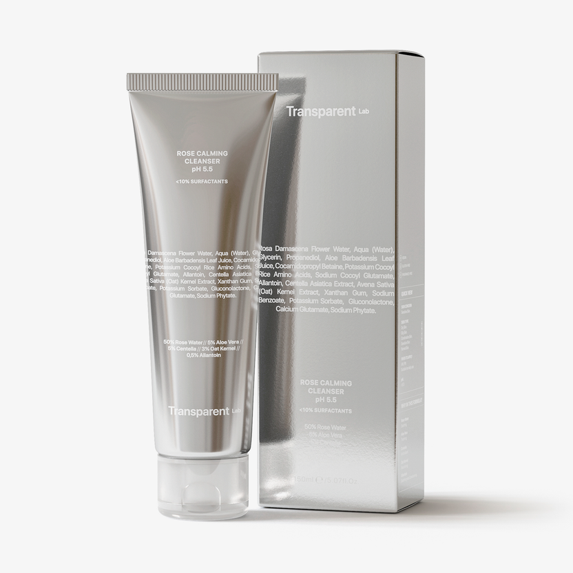 Transparent Lab Rose Calming Cleanser pH 5.5 (150ml) Valentinstagsangebot