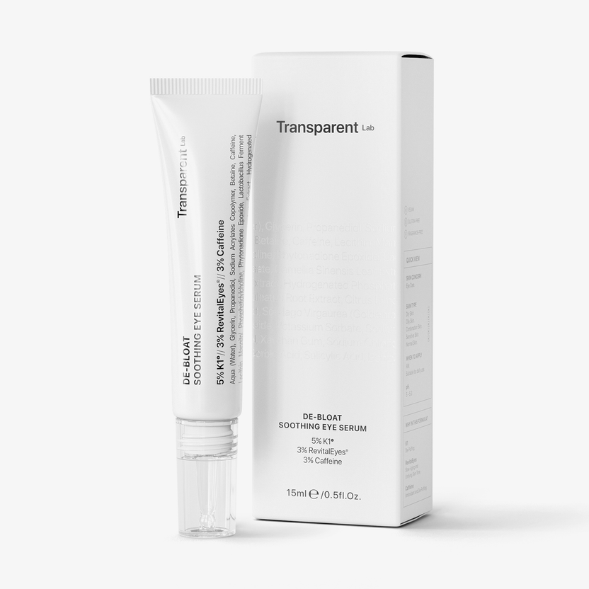 Transparent Lab De-Bloat Soothing Eye Serum (15ml) Jubiläumsangebot