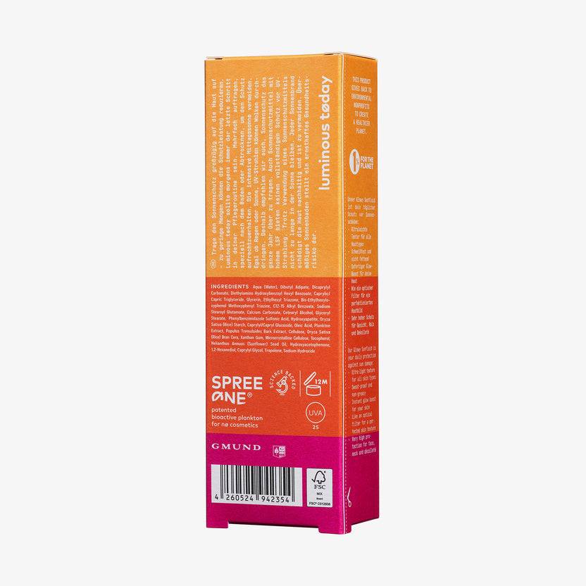 Nø Cosmetics luminous tøday LSF 50+ Glowy Sunfluid (50ml) Räumungsverkauf