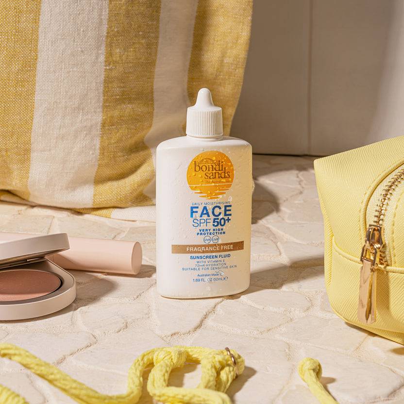 Bondi Sands SPF 50+ Fragrance Free Face Fluid (50ml) Begrenzte Freigabe