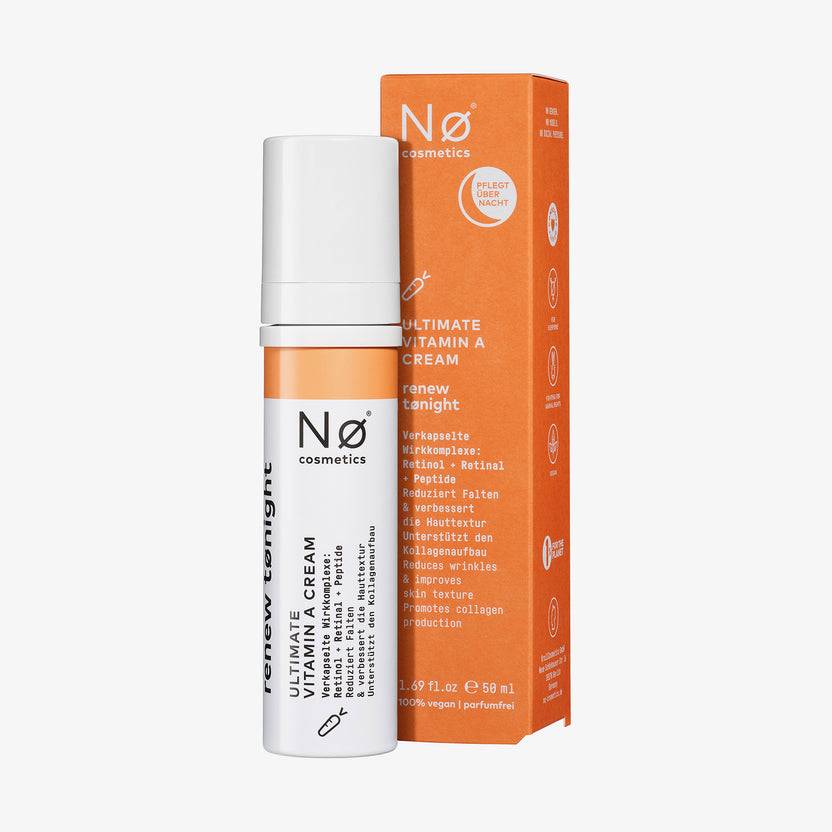 Nø Cosmetics renew tønight Ultimate Vitamin A Cream (50ml) Begrenzt auf 3 Tage