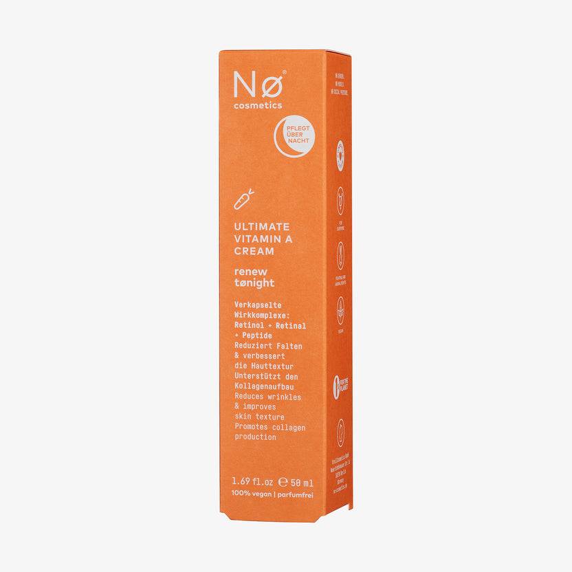 Nø Cosmetics renew tønight Ultimate Vitamin A Cream (50ml) Begrenzt auf 3 Tage