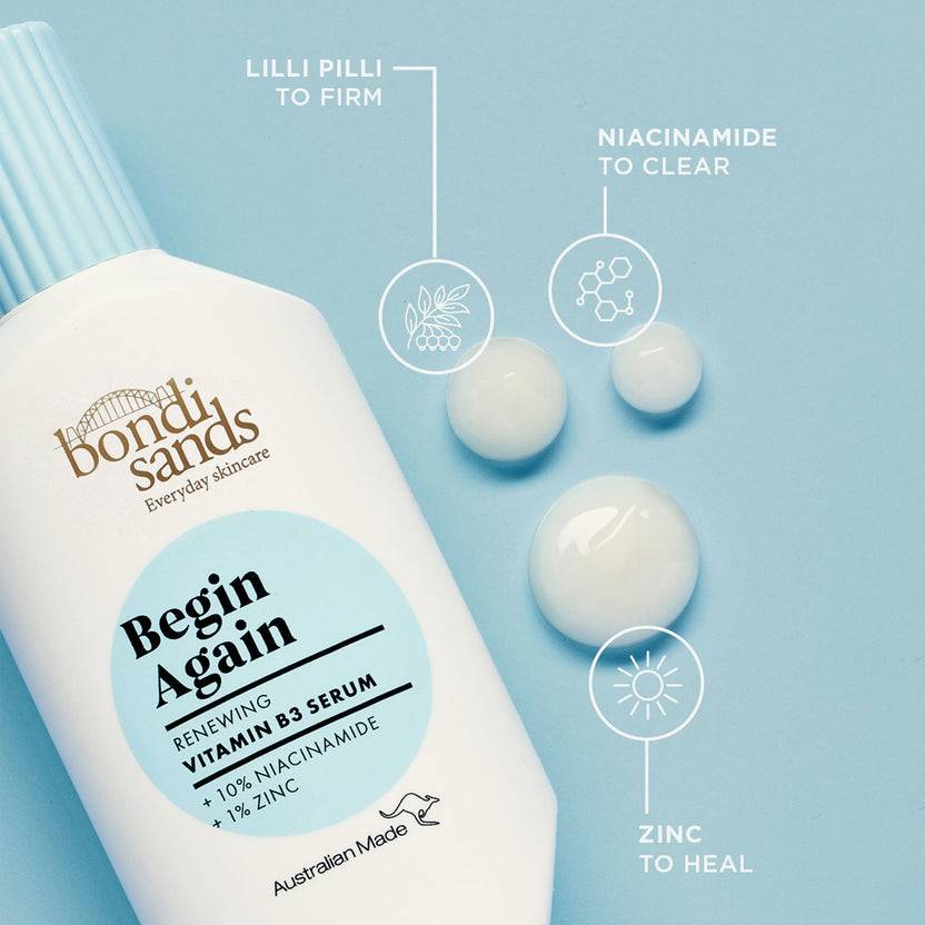 Bondi Sands Begin Again Vitamin B3 Serum (30ml) Schlussverkauf