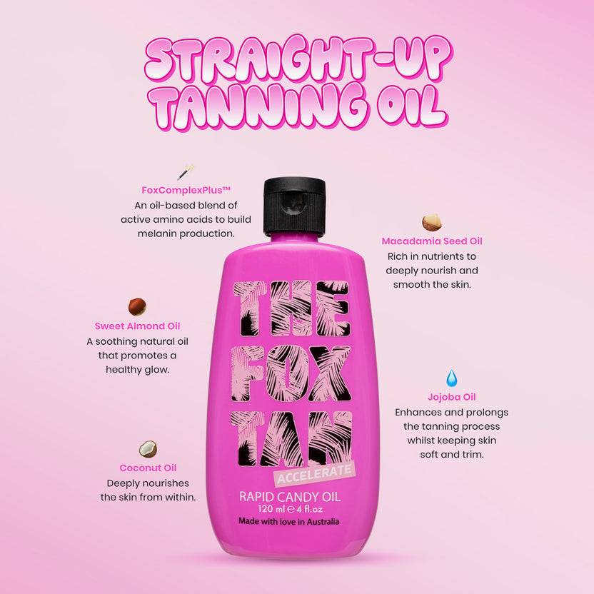 The Fox Tan Rapid Candy Oil (120ml) Günstiger Verkauf