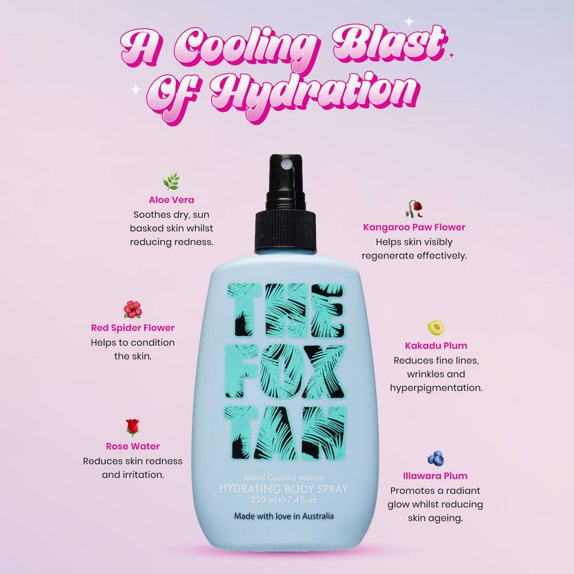 The Fox Tan Hydrating Body Spray (220ml) Fabrik Onlineshop