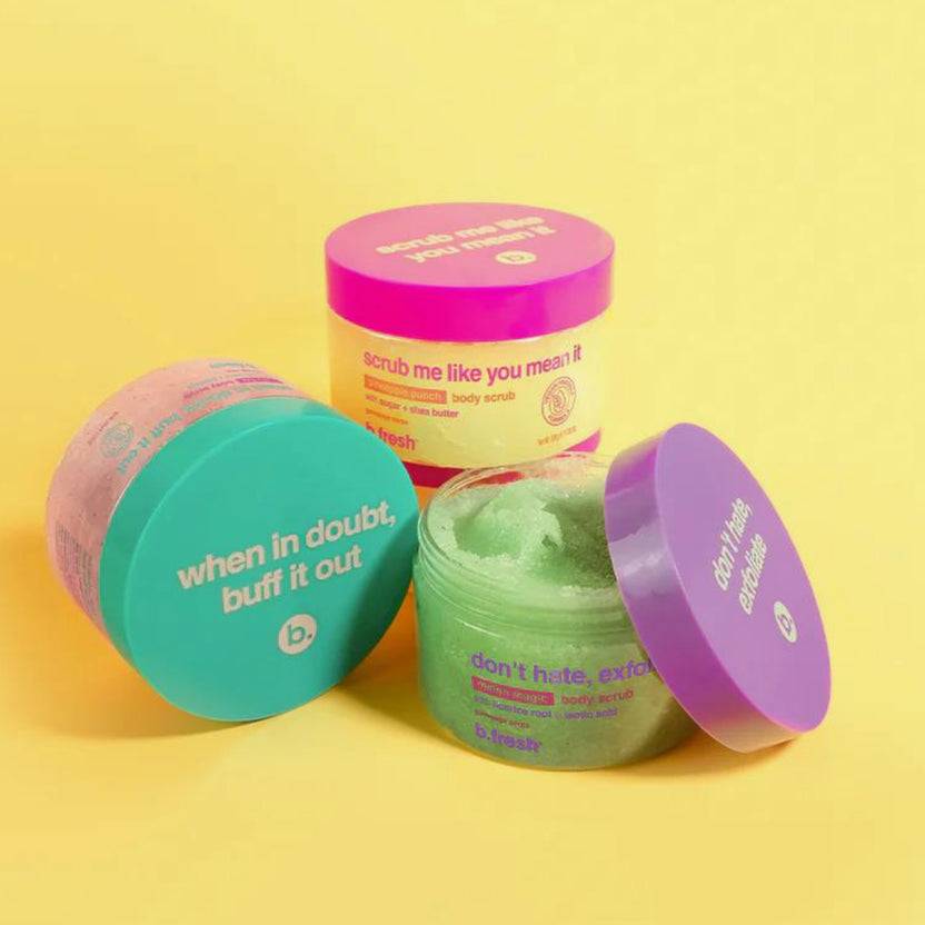 b.fresh when in doubt, buff it out - body scrub (200g) Rabatt