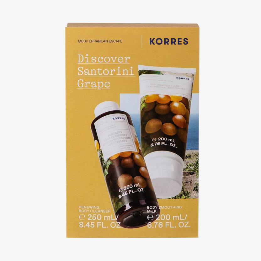 KORRES SANTORINI GRAPE Körperpflege Set (450ml) Saisonschlussverkauf