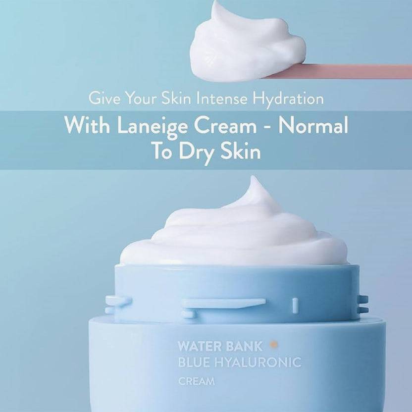 Laneige Water Bank Blue Hyaluronic Cream For Normal to Dry Skin (50ml) Muttertagsangebot