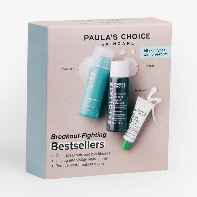 Paula's Choice Breakout-Fighting Bestsellers Trial Kit Discount Store für neue Produkte