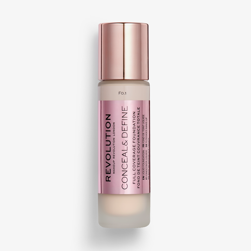 Revolution Makeup Conceal & Define Foundation (23ml) Exklusivangebot