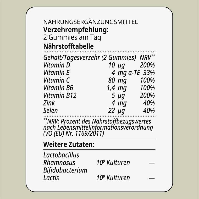 INAO by Essence Immune Tune Gummies 3 Month Bundle Neueste Mode