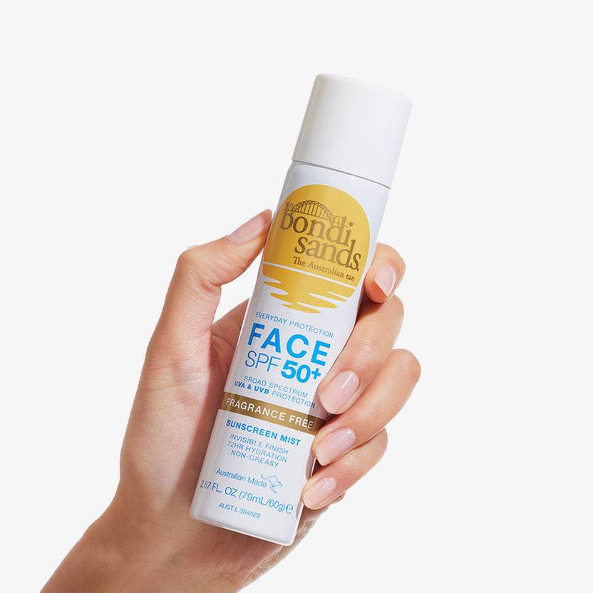 Bondi Sands SPF 50+ Fragrance Free Sunscreen Face Mist (60g) Wochenangebot