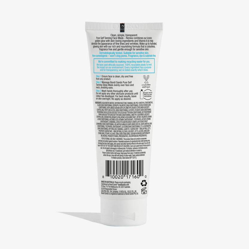 Bondi Sands Pure Tanning Sleep Mask (75ml) Clearance-Verkauf
