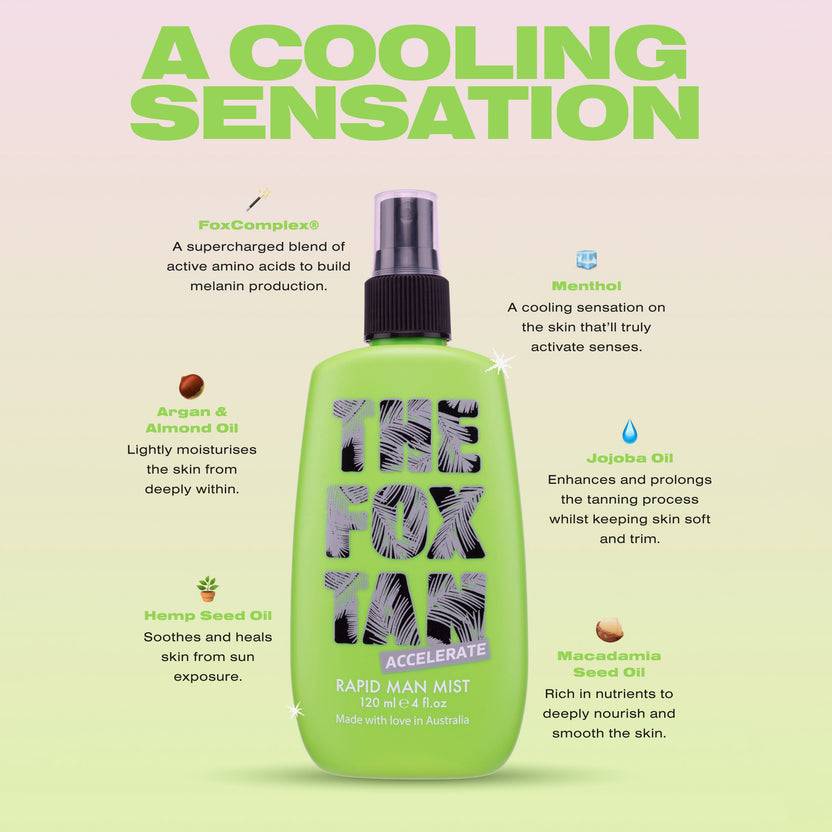 The Fox Tan Rapid Man Mist (120ml) Neueste Stile