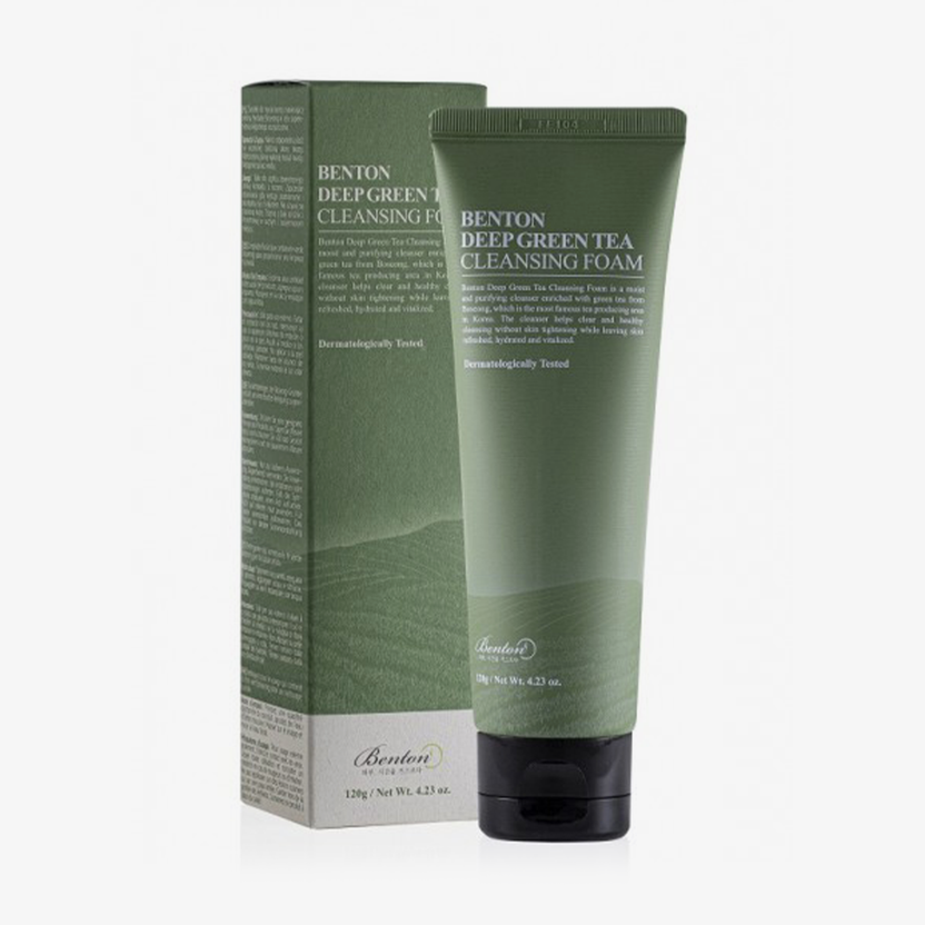 Benton Deep Green Tea Cleansing Foam (120g) 50% Rabatt mit kostenlosem Versand