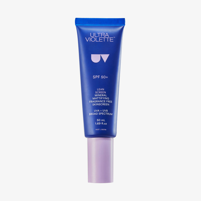 Ultra Violette Lean Screen Mineral Mattifying Fragrance Free Skinscreen SPF50+ (50ml) Limitierter Zeitrabatt