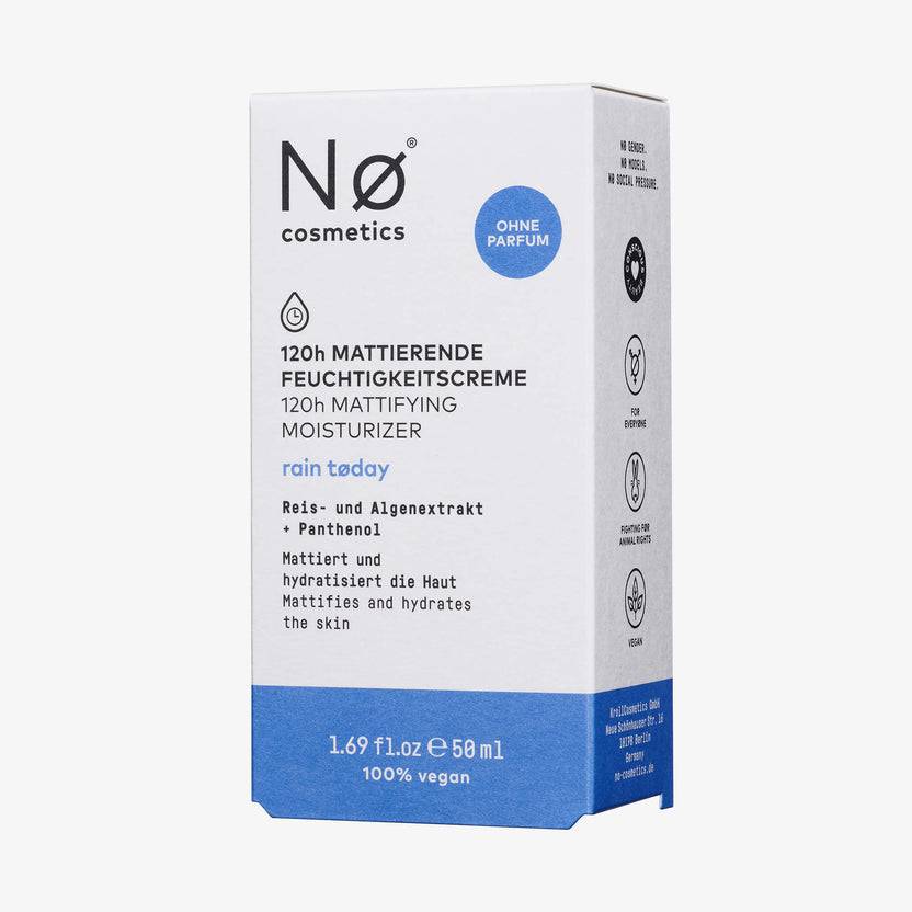 Nø Cosmetics rain tøday 120h Hypermoisture Feuchtigkeitscreme (50ml) Flash Sale