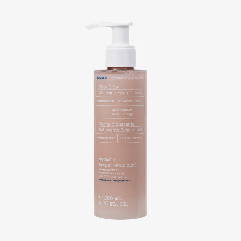 KORRES Apothecary Wild Rose Waschcreme Emulgierend (200ml)