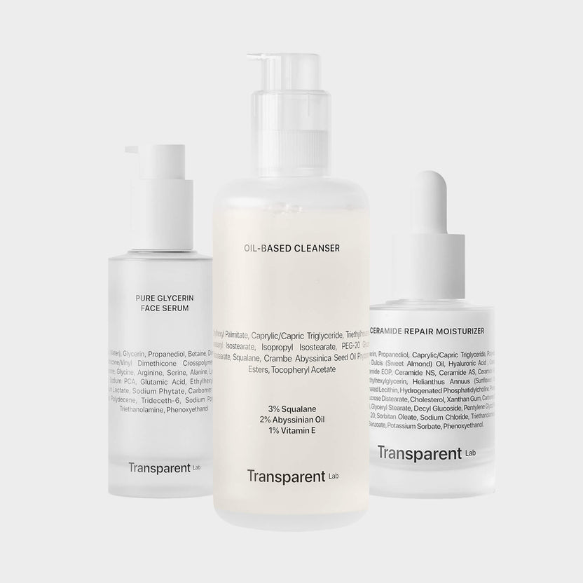 Transparent Lab Max Hydration Bundle (260ml) Kostenlose Rückgabe