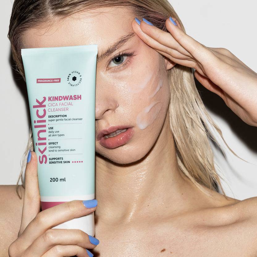 skinlick Kindwash Cica Facial Cleanser (200ml) Bis zu 65% Rabatt