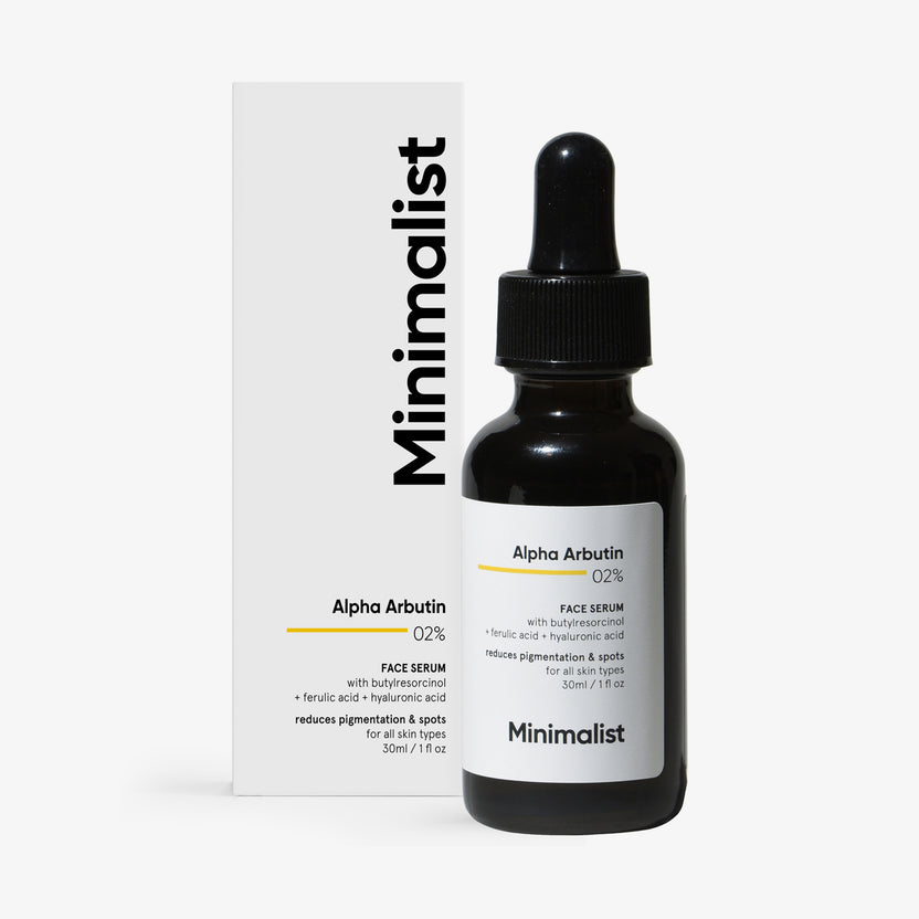 Minimalist Alpha Arbutin 02% Face Serum (30ml) Begrenzt auf 3 Tage