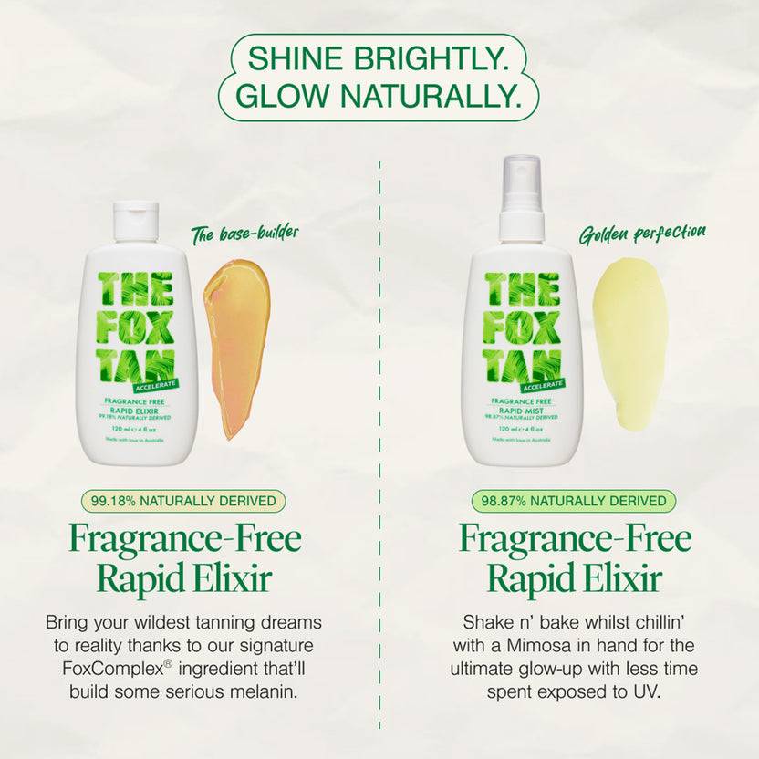 The Fox Tan The Bronzed Bundle - Fragrance Free (330ml) Räumungsverkauf