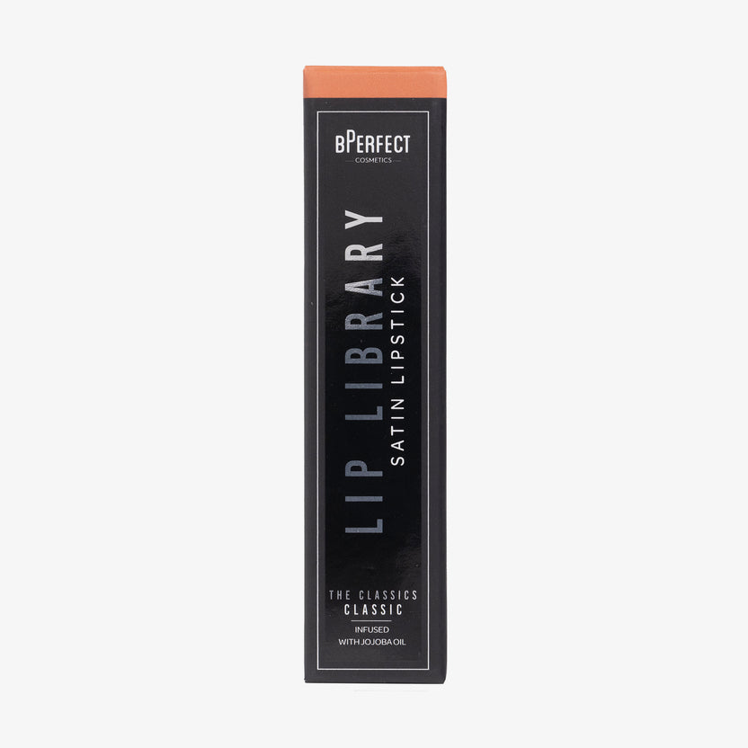 BPerfect Cosmetics Lip Library Satin Lipstick (3g) Zeitbegrenzte Promotion