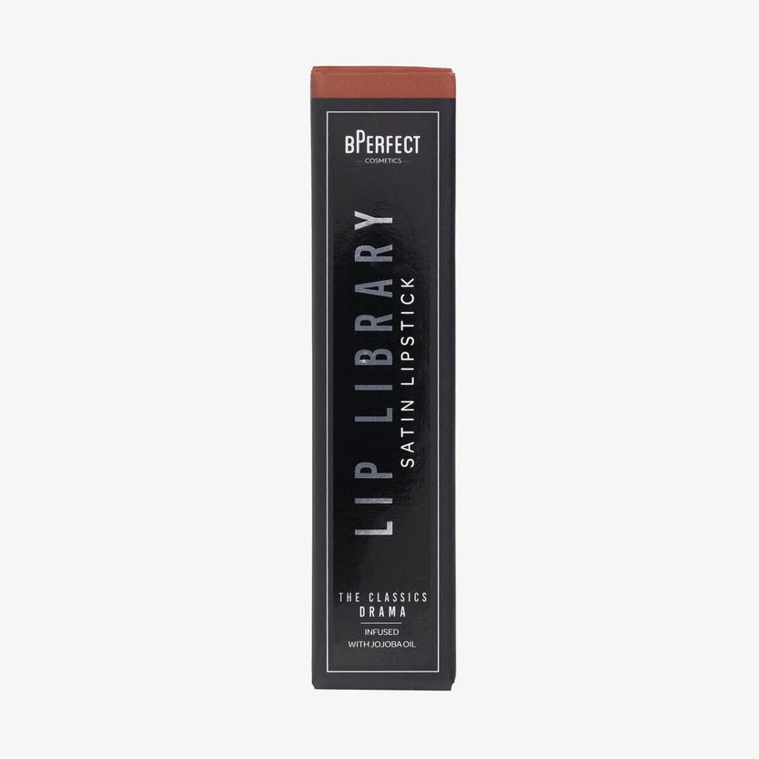 BPerfect Cosmetics Lip Library Satin Lipstick (3g) Zeitbegrenzte Promotion
