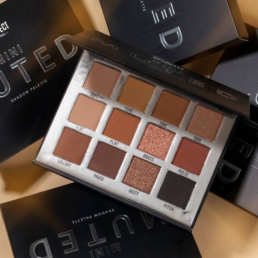 BPerfect Cosmetics Mini Muted Palette (115g) Flash Sale