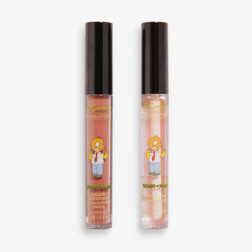 Revolution Makeup The Simpsons Lip Kit (3.2ml) Online Shopping