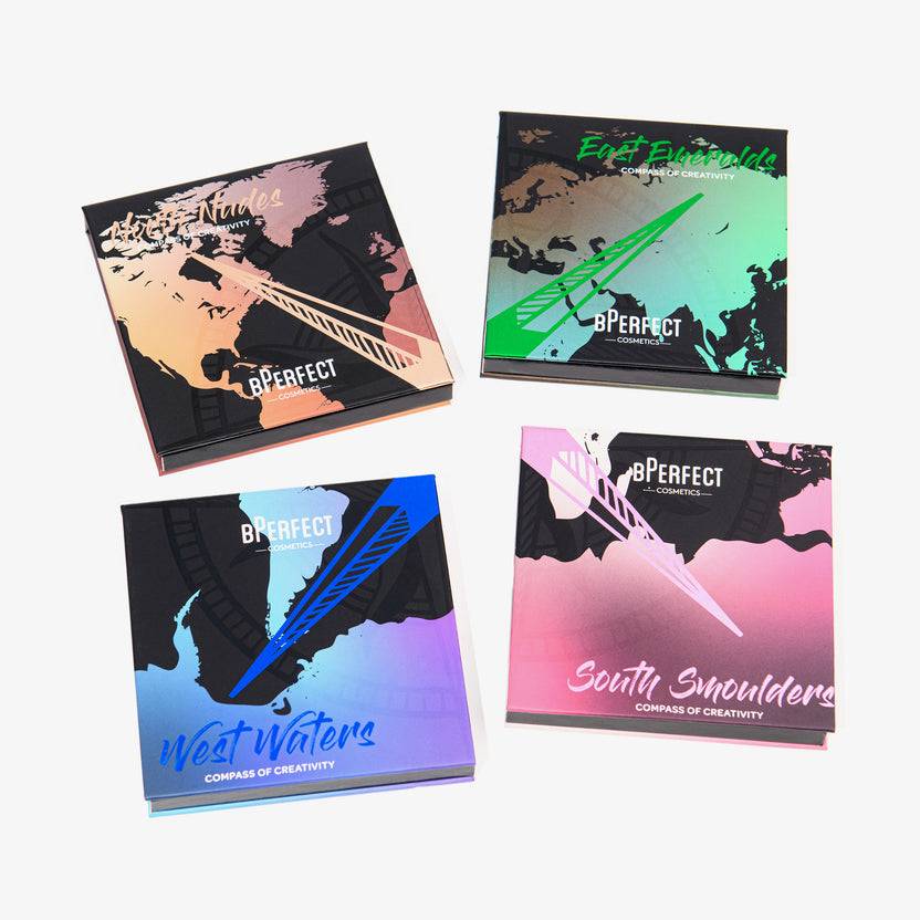 BPerfect Cosmetics Compass of Creativity Quad Shadow Collection (54g) Tägliche Deals
