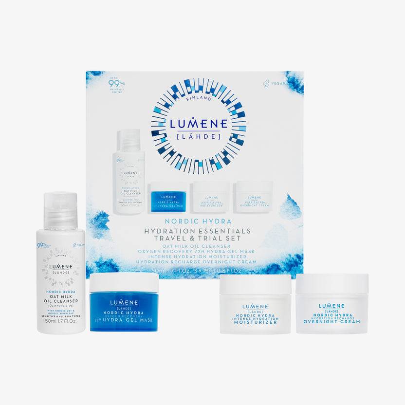 Lumene NORDIC HYDRA [LAHDE] Travel & Trial Set (95ml) Discount Store für neue Produkte