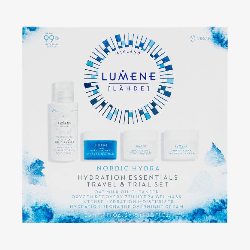 Lumene NORDIC HYDRA [LAHDE] Travel & Trial Set (95ml) Discount Store für neue Produkte