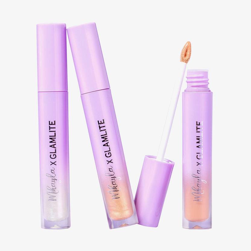 Glamlite Cosmetics Mikayla x Glamlite Lip Gloss Set Riesige Rabatte