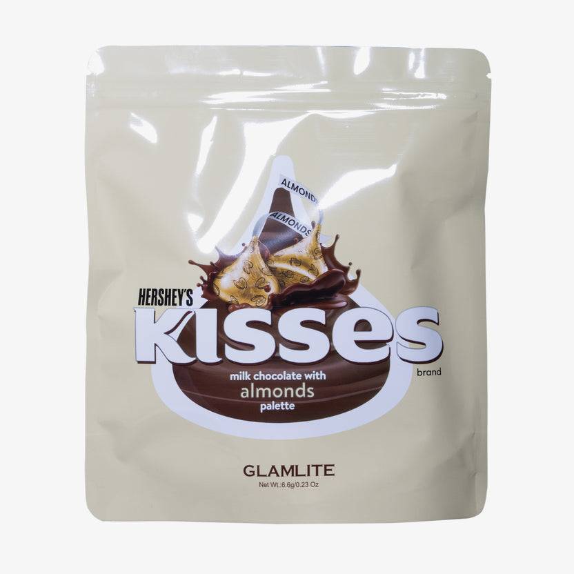 Glamlite Cosmetics Hershey's Kisses x Glamlite Milk Chocolate with Almonds Palette 50% Rabatt für begrenzte Zeit