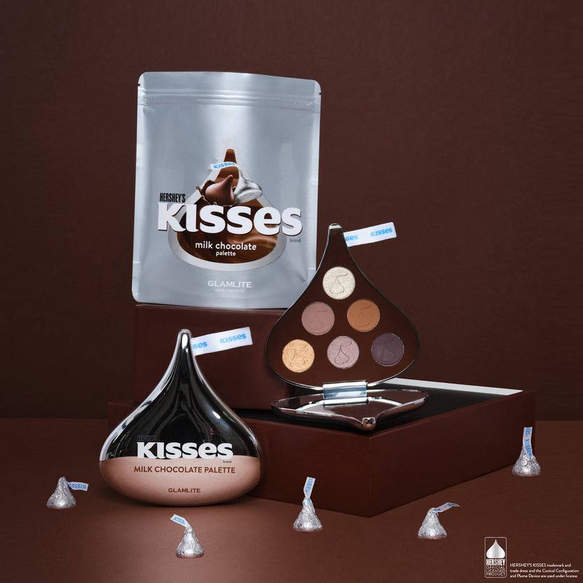 Glamlite Cosmetics Hershey's Kisses x Glamlite Milk Chocolate Palette (6.6g) Top Angebot