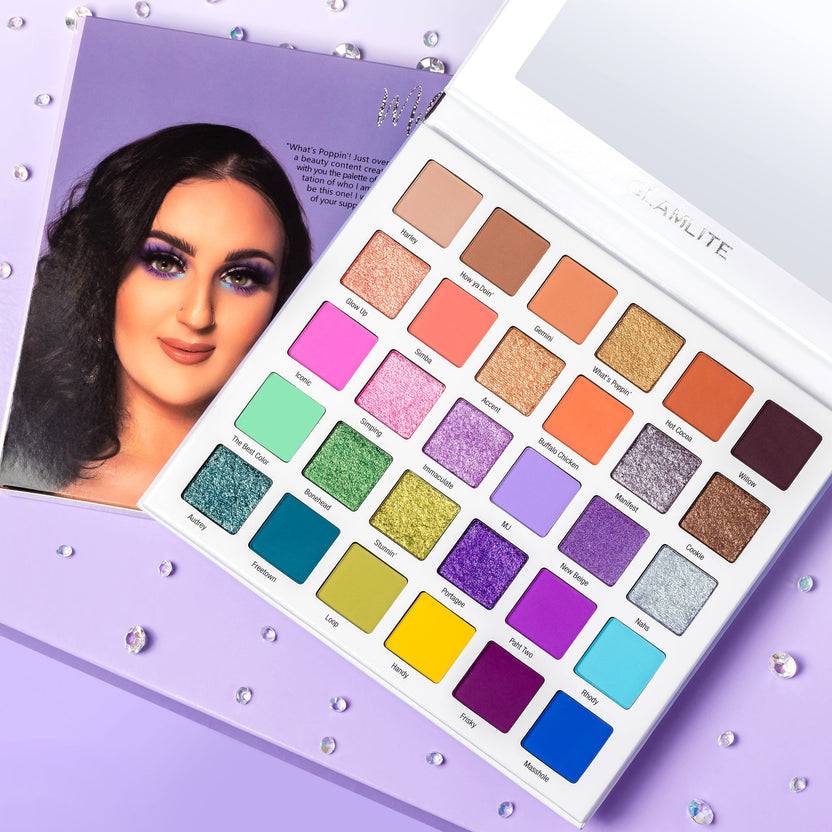 Glamlite Cosmetics Mikayla x Glamlite Palette (36g) Neueste Mode