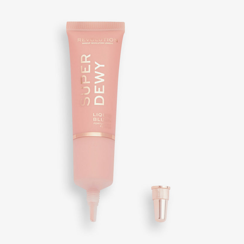 Revolution Makeup Superdewy Liquid Blush Fortunately Flushed (15ml) Riesige Ersparnisse
