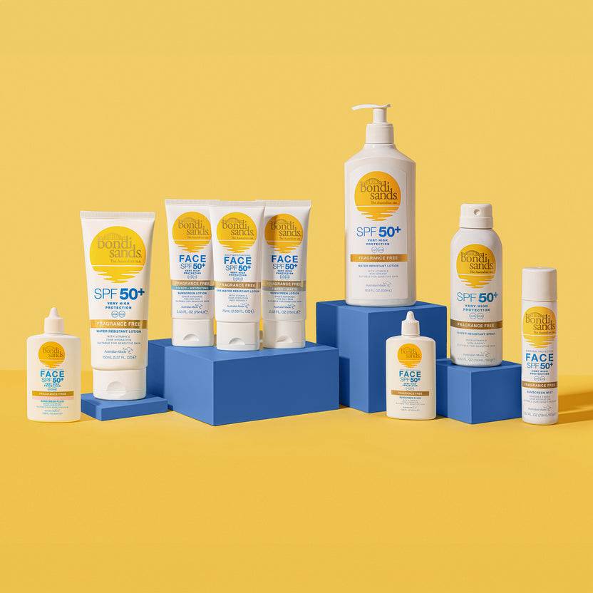 Bondi Sands SPF 50+ Fragrance Free Aerosol Mist Spray (160g) Kostenloser Versand international