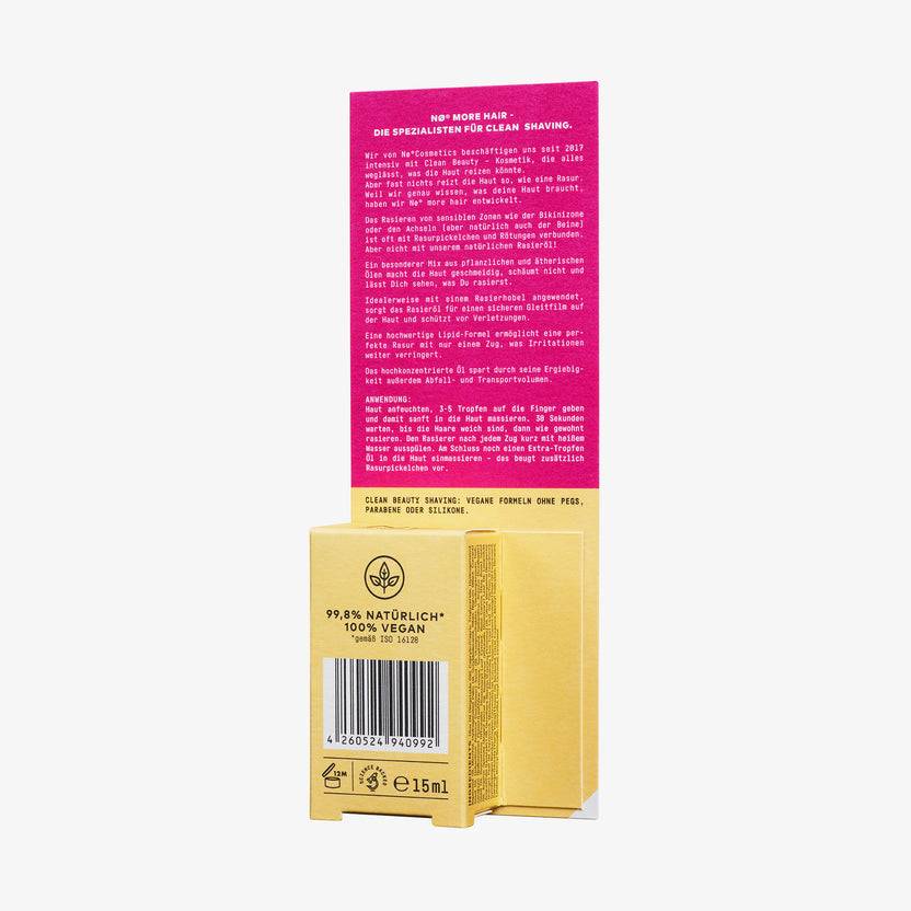 Nø Cosmetics smooth tøday Rasieröl (15ml) Günstiger Verkauf
