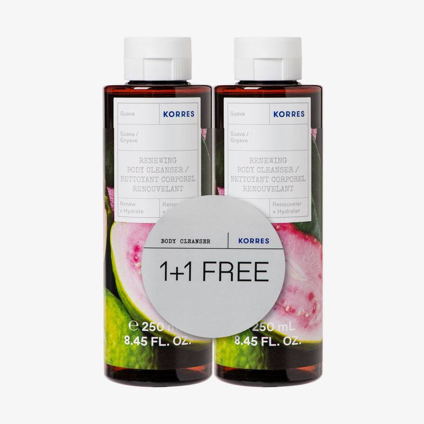 KORRES GUAVA Showergel 1+1 Set Rabatt